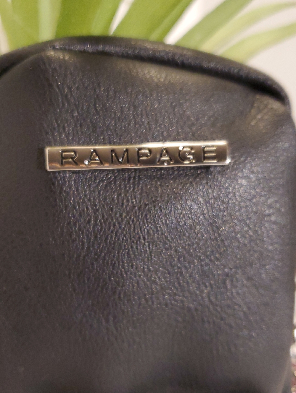 Rampage Crossbody Bag with Red Floral Embroidery - Picture 2 of 3